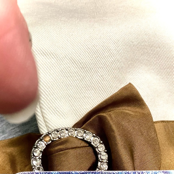 White Denim Tailor Capri’s with Satin sash & Satin Bows - Picture 14 of 16